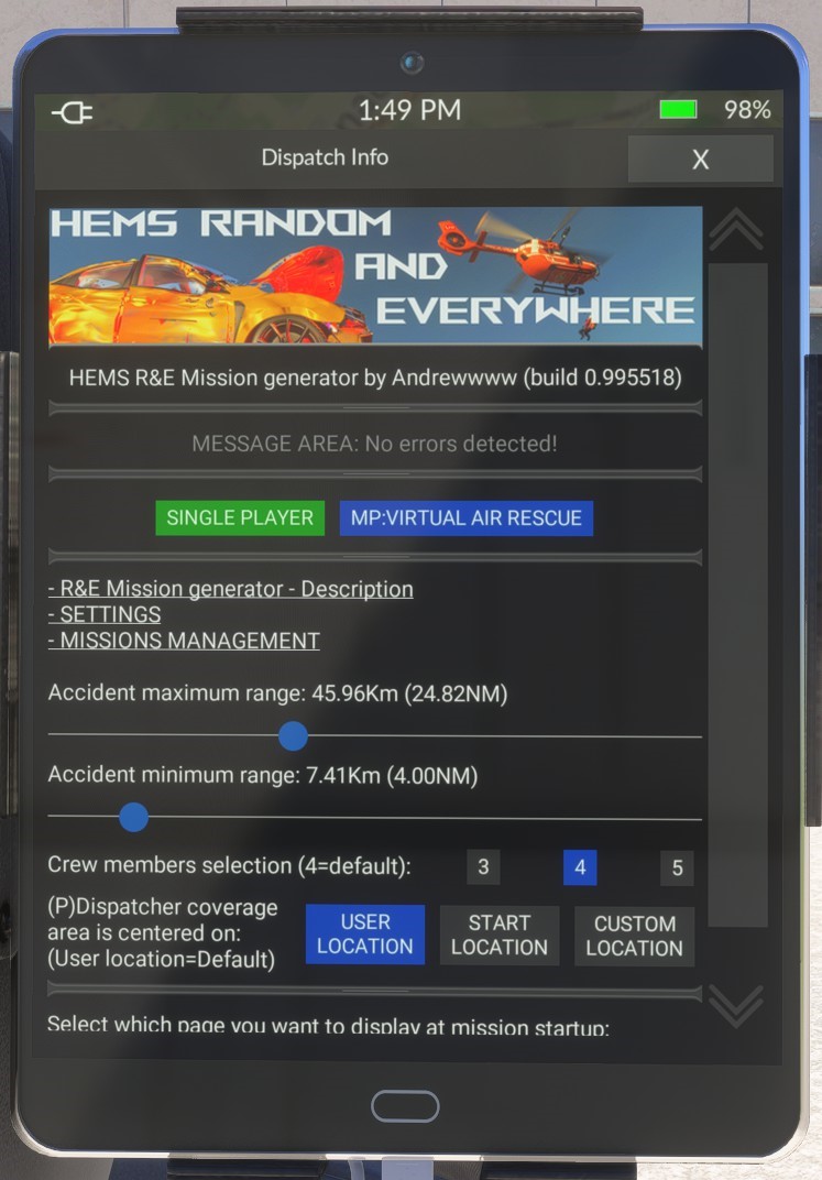 Schaltfläche Multiplayer
